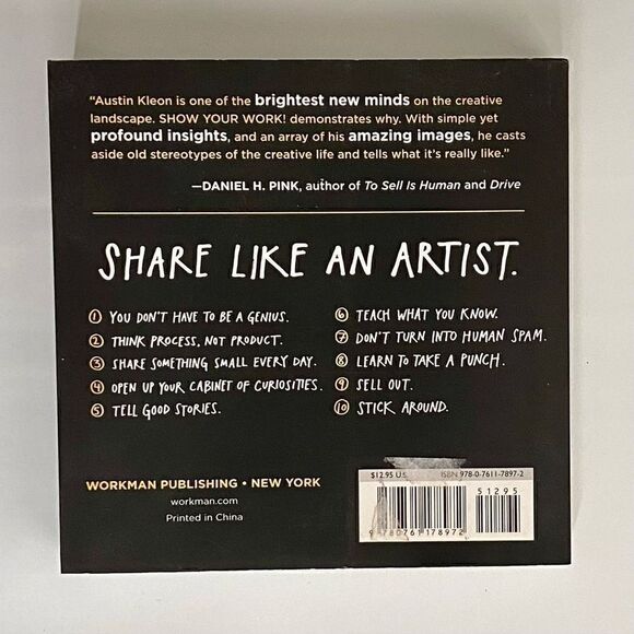 Show Your Work! Share Your Creativity and Get Noticed Book - Picture 2 of 3